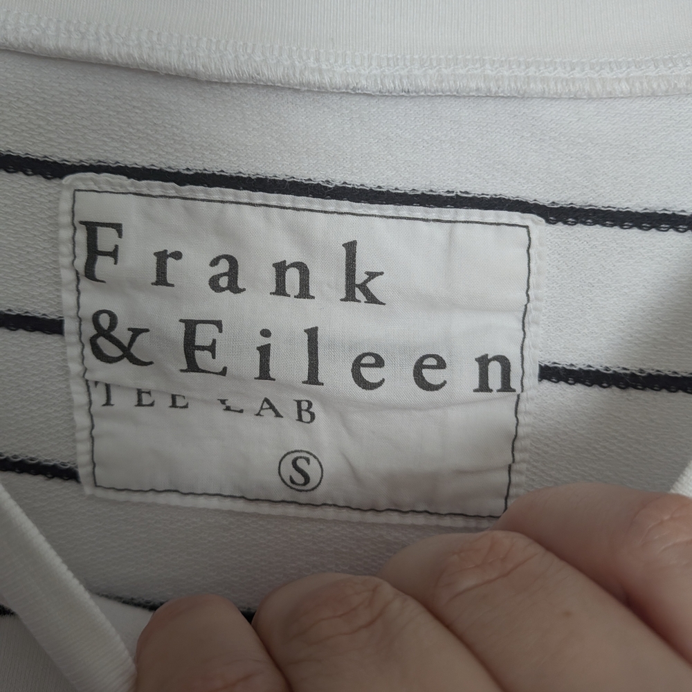 Frank & Eileen Tee Lab Oversized Continuous Sweatshirt Size Small - Picture 3 of 6